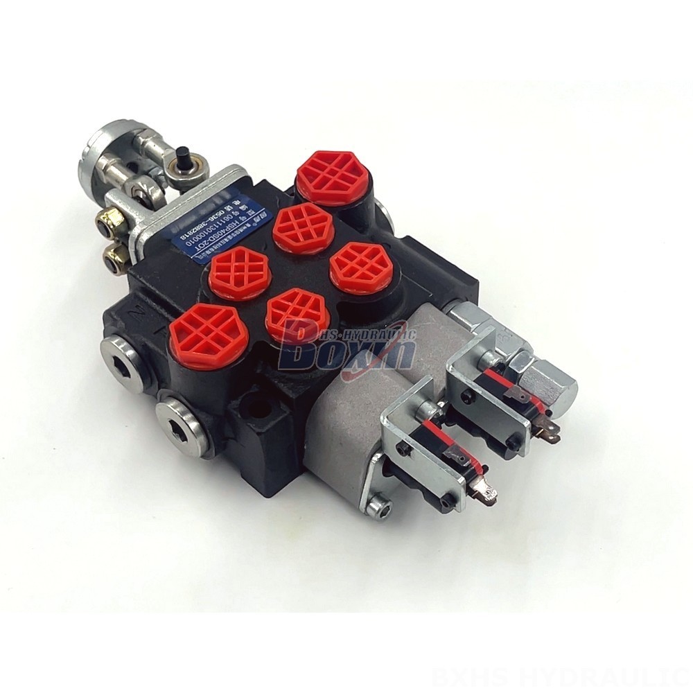 Trusted P40 Micro Switch Joystick 2 Spool Monoblock Directional Valve: Backed by Proven Quality and Support detail image